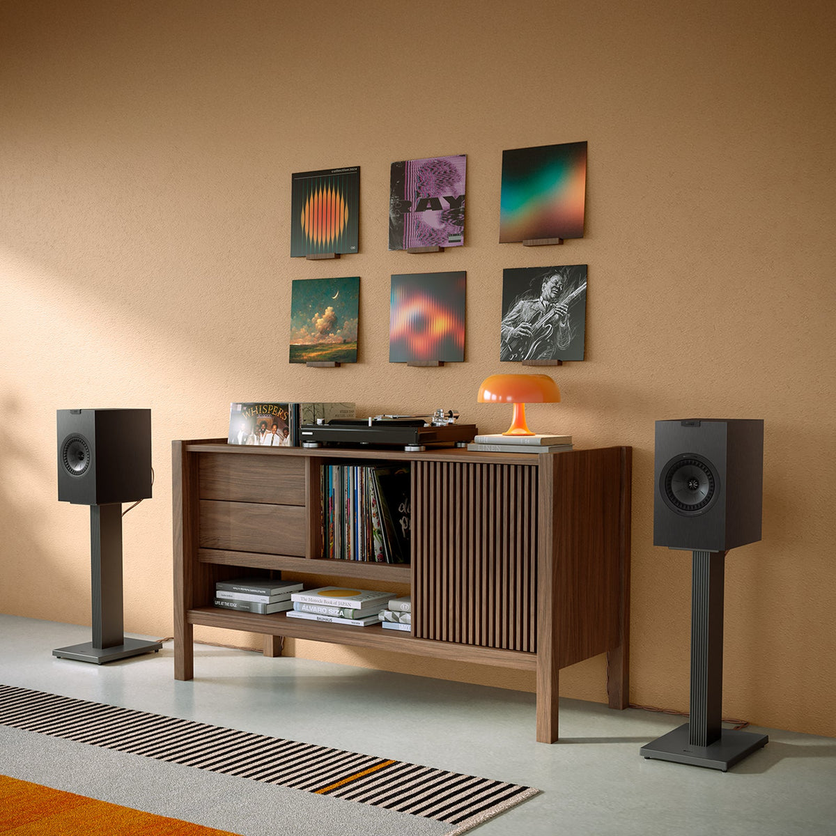 KEF SQ1 Floor Stand スピーカースタンド KEF SQ1 Floor Stand｜自宅で試聴 そのまま購入 - Onsite Audio