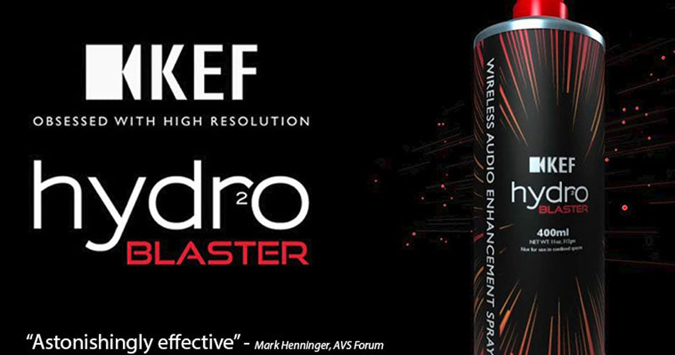 KEF Hydro Blaster: Improved Wireless Audio Experience In A Can