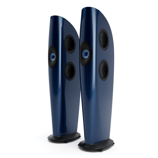 KEF Blade floorstanding loudspeaker, front three-quarter view