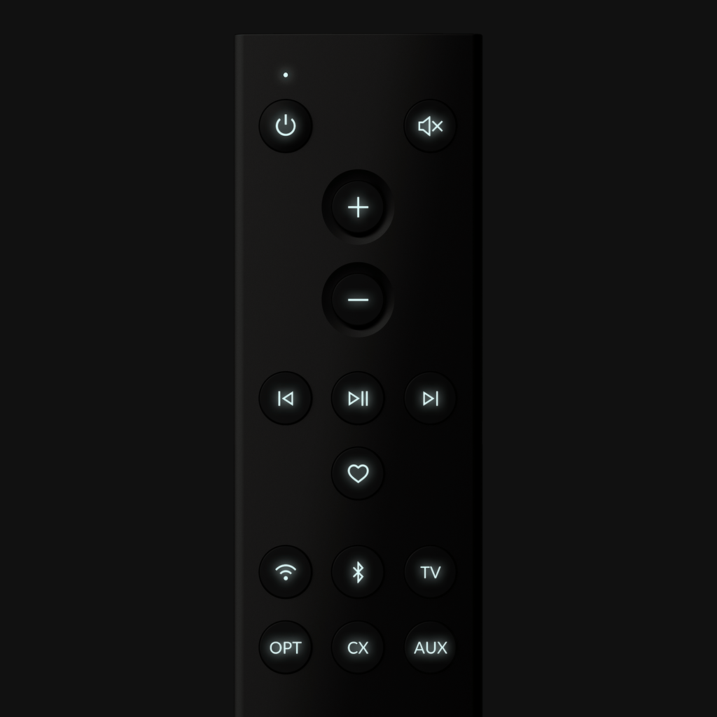 C3 Remote Control For LS Wireless Speakers | KEF USA