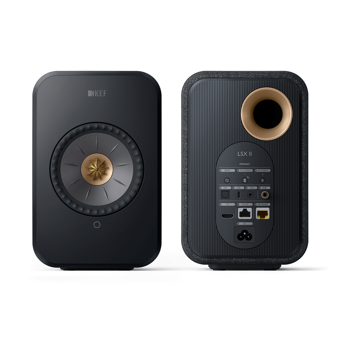 KEF LSX II Wireless Powered Bookshelf Speakers - Thumbnail 3